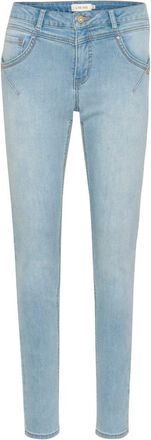 Cream Dames, Jeans, Blauw, Maat: W29 Denim