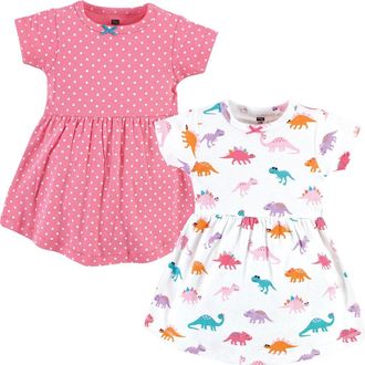 Hudson Baby 2Pk Dress in Cuteasaurus at Nordstrom, Size 9-12M