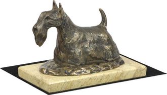 OEM Scottish Terrier, Aberdeen Terrier: Estatuilla De Perro, Figura De Silueta De Perro, Trofeo Para Una Exposici&oacute;n Canina De La Marca Art-dog