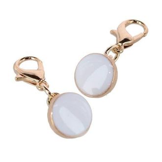 Trafalgar Store Sutton Collar and Cuff Extenders in White Button With Gold Chain at Nordstrom