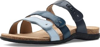 Taos Footwear Scribble Womens Sandals Blue : 11 M, Leather