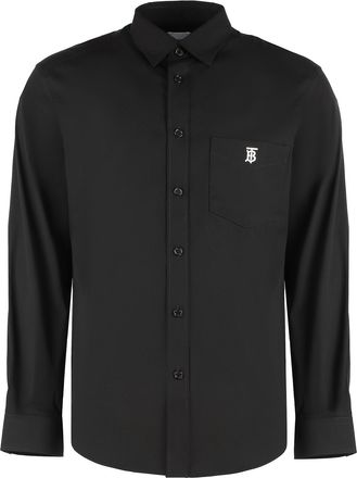 Burberry Stretch Cotton Shirt