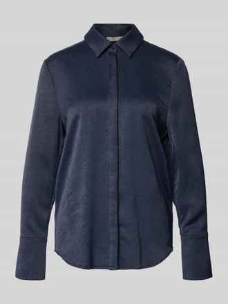 Christian Berg Cocktail Regular Fit Hemdbluse mit Strukturmuster in Mud, Gr&ouml;&szlig;e 32