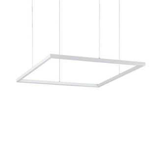 Netlighting Oracle Decorative Square Integrated Pendant Light White 3000K 41W