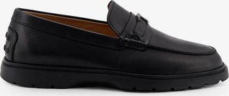 Tod's Mocassini in pelle con logo in metallo - TODS - gender_Man