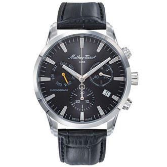 Mathey-Tissot Mathey-Tissot Mens Ares chrono Black Dial Watch