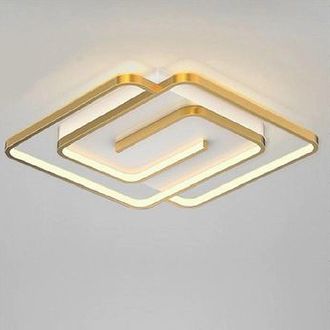 Trade Shop Trade Shop - Copy Of Lampadario A Sospensione Led 48w Esagonale Effetto Cristallo Moderno Bianco 31838