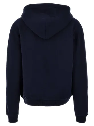 Polo Ralph Lauren Logo-Embroidered Cotton Blend Hoodie - Navy