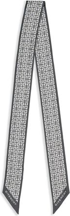 Givenchy 4G-print bandeau scarf - women - Silk - One Size - White