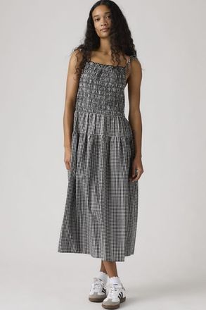 Levi's Prendisole in cotone Monaco - Donna - XS - Nero / Springtime Dobby