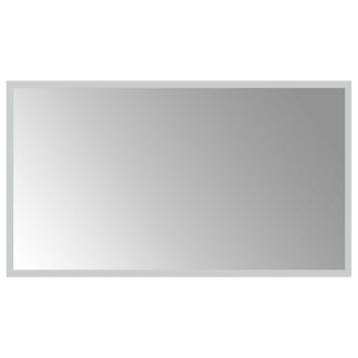 vidaXL Espejo De Ba&ntilde;o Led Transparente 70 X 40 Cm Vidrio Templado Vidaxl