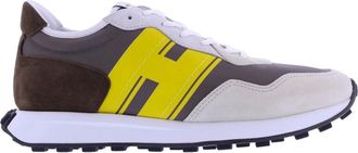 Hogan Sneakers, male, Multicolor, Size: 8 1/2 US Casual Lace-Up Shoe