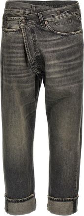 R13 cross Over Jeans