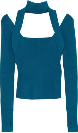 Monse cut-out top - Blu