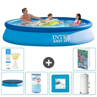 Intex Piscina Easy Set Redonda - 366x76 Cm - 7-piezas S80