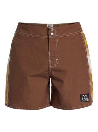 Quiksilver Boardshorts QUIKSILVER Original Arch Andy Y Andy 16, Herren, Gr. 28(XS), braun (schwarz earth), 100% Baumwolle, Hosen Boardshorts