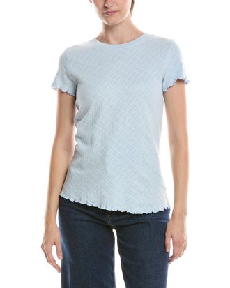 Nic+Zoe Nic & Zoe Lace Knit T Shirt