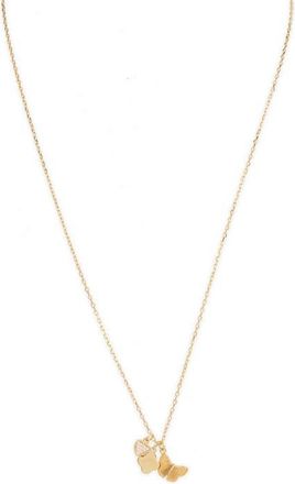 Argento Vivo Danity Charm Necklace in Gold at Nordstrom