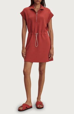 Varley Avaya Half-Zip Minidress in Bossa Nova at Nordstrom, Size X-Small