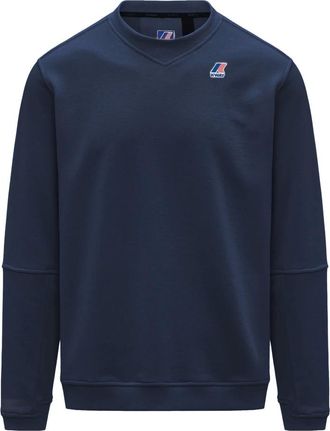 K-Way K-Way, Sweatshirts, male, Blue, Size: XL Nael Sweatshirt