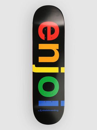 Enjoi Spectrum R7 8.5 Skateboard Deck zwart