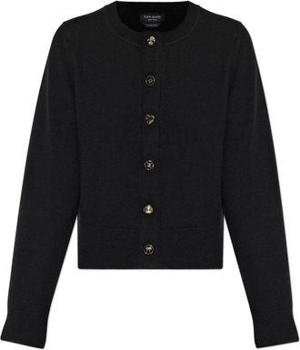 Kate Spade New York Wollen vest - Dames - Vesten - Zwart - XL - Wol - Truien & Vesten