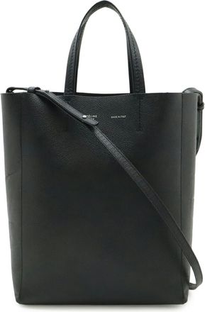 Celine Black Leather Shoulder Bag Tote Bag (Pre-Owned)