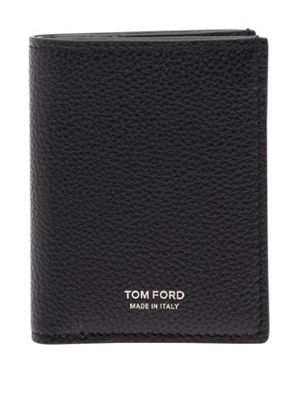 Tom Ford calf leather cardholder - Nero