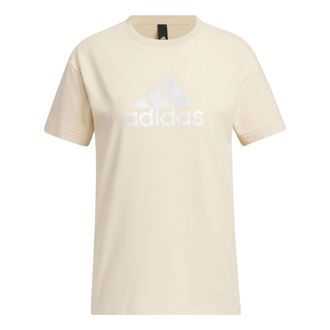 adidas (WMNS) adidas RCO BOS T-Shirt Asia Sizing Beige IP7085