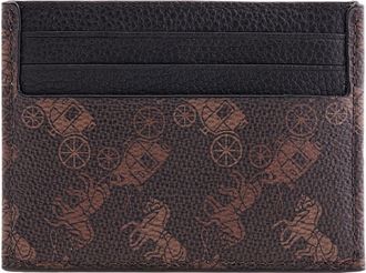 Coach Horse And Carriage Print Card Case