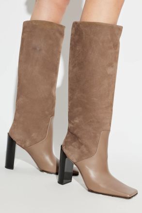 Alaia Heeled Boots, Womens, Brown