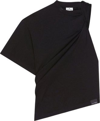 Courrèges Twist Asymmetrical T-shirt
