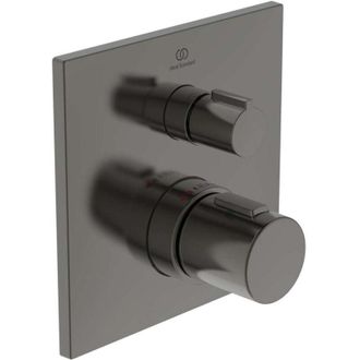 Ideal Termostato Individual Ceratherm C100 Up Kit 2 Magn&eacute;ticos Gris Est&aacute;ndar