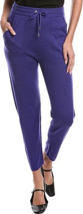 St. John Wool-Blend Drawstring Pant