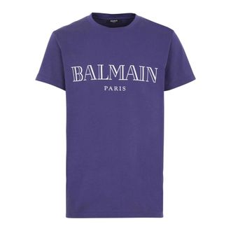 Balmain Hombre, Camisetas, Azul, Talla: M
