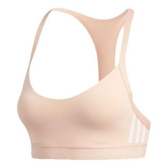 adidas (WMNS) adidas All Me 3-Stripe Bra Asia Sizing Pink EB3666