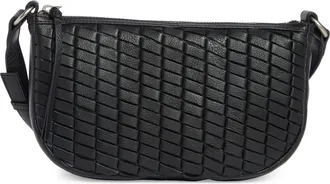 Lucky Brand Ziah Leather Crossbody Bag in Black Goat Ddm Le at Nordstrom Rack