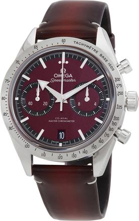 Omega Speedmaster Chronograph Automatic Red Dial Mens Watch 332.12.41.51.11.001