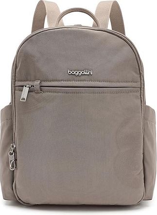 Baggallini Securtex(r) Anti-theft Getaway Backpack Clutch Handbags Moonrock, Polyester