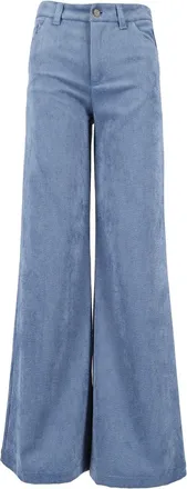 Ermanno Scervino Wide-Leg High-Waisted Textured Wide-Leg Pants
