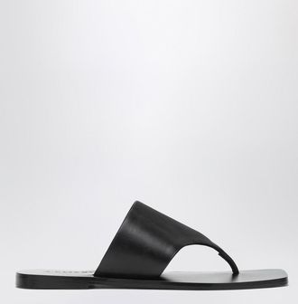 A.Emery The Paton Sandals black in leather