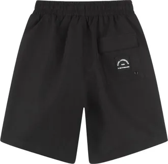 Karl Lagerfeld Polyester Swim Bermuda Shorts - Black