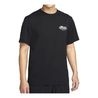 Nike Dri-Fit UV Hyverse Fitness T-Shirt Black FN3280-010