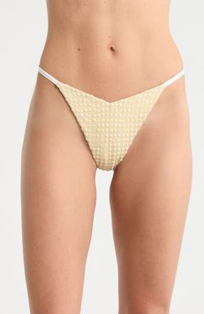 Dippin' Daisy's Swimwear Fiji Bikini Bottoms in Latte/Ivory at Nordstrom Rack, Size X-Small