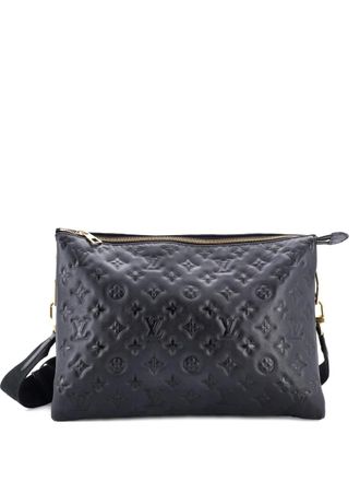 Louis Vuitton Coussin Bag Monogram Embossed Lambskin MM crossbody bag - Nero