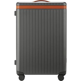 Carl Friedrik The Check-in Suitcase in Grey/cognac at Nordstrom