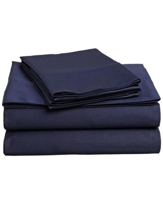 Superior 400 Thread Count Egyptian Cotton Solid Deep Pocket Sheet Set