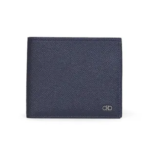 Ferragamo Wallets & Cardholders, male, Blue, Size: ONE SIZE Micro Gancio Wallet