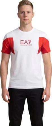 Emporio Armani Emporio Armani Ea7, Hombre, Camisetas, Blanco, Talla: XS