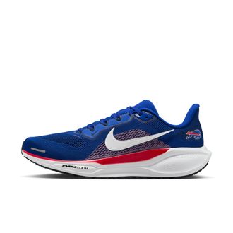 Nike Buffalo Bills Pegasus 41 Nike Mens NFL Road Running Shoes in Blue | IB3190-400